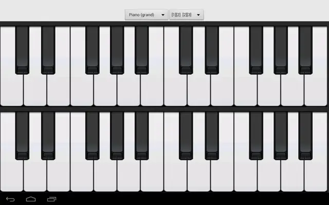 Piano android App screenshot 1