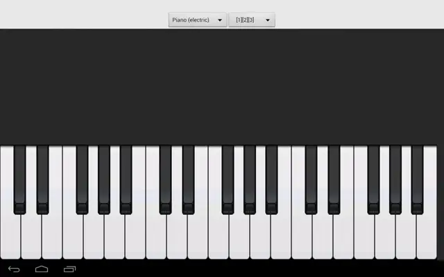 Piano android App screenshot 2